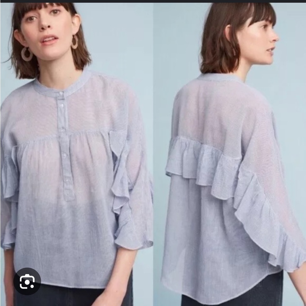94. Maeve Henley Popover Blouse